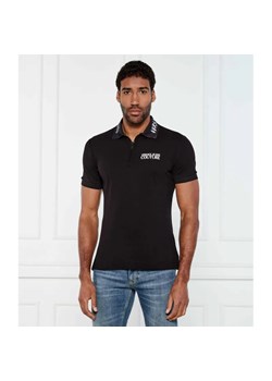 Versace Jeans Couture Polo | Slim Fit | pique ze sklepu Gomez Fashion Store w kategorii T-shirty męskie - zdjęcie 184344810