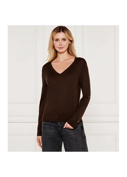 Tommy Hilfiger Wełniany sweter | Regular Fit ze sklepu Gomez Fashion Store w kategorii Swetry damskie - zdjęcie 184344960