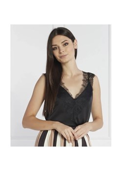 BOSS BLACK Koronkowy top Belinga | Regular Fit ze sklepu Gomez Fashion Store w kategorii Bluzki damskie - zdjęcie 184345104
