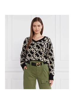 Pinko Wełniany sweter | Regular Fit ze sklepu Gomez Fashion Store w kategorii Swetry damskie - zdjęcie 184345142