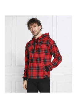 Hugo Bodywear Bluza Checked Sweat Hood | Regular Fit ze sklepu Gomez Fashion Store w kategorii Bluzy męskie - zdjęcie 184345233