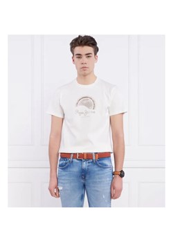 Pepe Jeans London T-shirt RICHMOND | Regular Fit ze sklepu Gomez Fashion Store w kategorii T-shirty męskie - zdjęcie 184345263