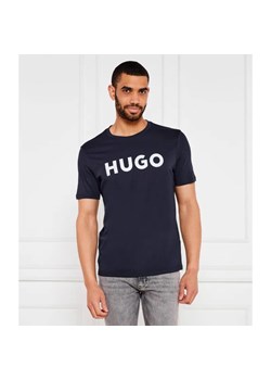 HUGO T-shirt Dulivio | Regular Fit ze sklepu Gomez Fashion Store w kategorii T-shirty męskie - zdjęcie 184345301