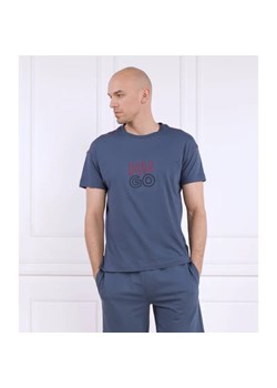 Hugo Bodywear T-shirt Stacked | Regular Fit ze sklepu Gomez Fashion Store w kategorii T-shirty męskie - zdjęcie 184345361