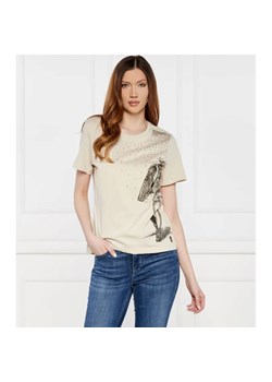 Aeronautica Militare T-shirt | Regular Fit ze sklepu Gomez Fashion Store w kategorii Bluzki damskie - zdjęcie 184345513