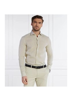 BOSS BLACK Lniana koszula H-HANK | Slim Fit ze sklepu Gomez Fashion Store w kategorii Koszule męskie - zdjęcie 184345514