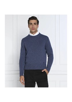 HUGO Wełniany sweter Siogul | Oversize fit ze sklepu Gomez Fashion Store w kategorii Swetry męskie - zdjęcie 184345543