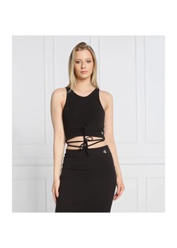 Calvin Klein Jeans Top | Cropped Fit ze sklepu Gomez Fashion Store w kategorii Bluzki damskie - zdjęcie 184345574