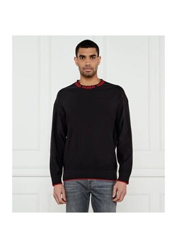 HUGO Sweter Smarlo | Oversize fit ze sklepu Gomez Fashion Store w kategorii Swetry męskie - zdjęcie 184345701