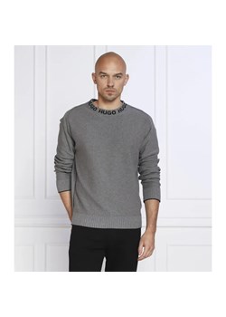 HUGO Sweter Smarlo | Oversize fit ze sklepu Gomez Fashion Store w kategorii Swetry męskie - zdjęcie 184345861