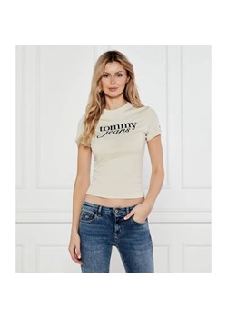 Tommy Jeans T-shirt | Slim Fit ze sklepu Gomez Fashion Store w kategorii Bluzki damskie - zdjęcie 184345872
