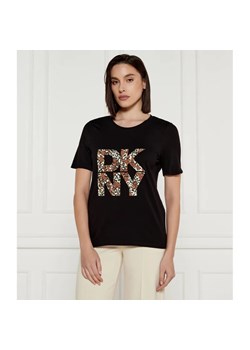 DKNY T-shirt | Regular Fit ze sklepu Gomez Fashion Store w kategorii Bluzki damskie - zdjęcie 184345931