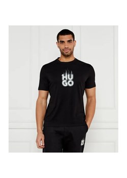 HUGO T-shirt Dalayer | Regular Fit ze sklepu Gomez Fashion Store w kategorii T-shirty męskie - zdjęcie 184345934