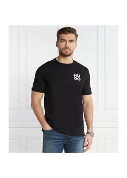 HUGO T-shirt Detzington241 | Regular Fit ze sklepu Gomez Fashion Store w kategorii T-shirty męskie - zdjęcie 184346032