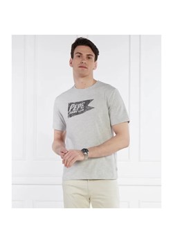Pepe Jeans London T-shirt SINGLE CARDIFF | Regular Fit ze sklepu Gomez Fashion Store w kategorii T-shirty męskie - zdjęcie 184346132