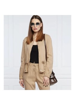 Marc Cain Lniany żakiet | Regular Fit ze sklepu Gomez Fashion Store w kategorii Marynarki damskie - zdjęcie 184346184