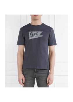 Pepe Jeans London T-shirt SINGLE CARDIFF | Regular Fit ze sklepu Gomez Fashion Store w kategorii T-shirty męskie - zdjęcie 184346271