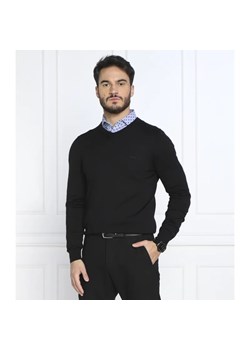BOSS BLACK Wełniany sweter Baram-L | Regular Fit ze sklepu Gomez Fashion Store w kategorii Swetry męskie - zdjęcie 184346330