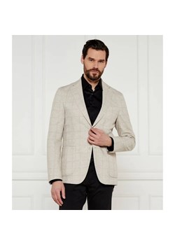 BOSS BLACK Marynarka C-Hanry-J-252 | Slim Fit | z dodatkiem lnu ze sklepu Gomez Fashion Store w kategorii Marynarki męskie - zdjęcie 184346474