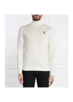 Karl Lagerfeld Wełniany golf | Regular Fit ze sklepu Gomez Fashion Store w kategorii Swetry męskie - zdjęcie 184346510