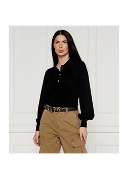 Pinko Wełniany sweter RIMONTAGGIO COSTINA | Regular Fit ze sklepu Gomez Fashion Store w kategorii Swetry damskie - zdjęcie 184346550