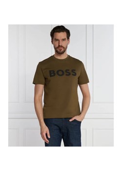 BOSS ORANGE T-shirt Thinking 1 | Regular Fit ze sklepu Gomez Fashion Store w kategorii T-shirty męskie - zdjęcie 184346674