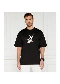 HUGO T-shirt Asil HUGO X LES BENJAMINS | Relaxed fit ze sklepu Gomez Fashion Store w kategorii T-shirty męskie - zdjęcie 184346724