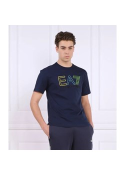 EA7 T-shirt | Regular Fit ze sklepu Gomez Fashion Store w kategorii T-shirty męskie - zdjęcie 184346751