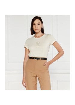 LAUREN RALPH LAUREN T-shirt HAILLY | Regular Fit ze sklepu Gomez Fashion Store w kategorii Bluzki damskie - zdjęcie 184346843