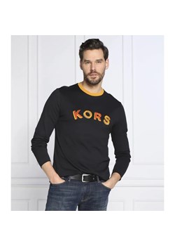 Michael Kors Longsleeve RETRO KORS | Regular Fit ze sklepu Gomez Fashion Store w kategorii T-shirty męskie - zdjęcie 184346894