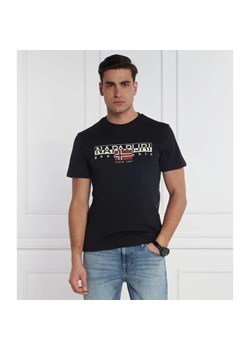 Napapijri T-shirt | Regular Fit ze sklepu Gomez Fashion Store w kategorii T-shirty męskie - zdjęcie 184346953
