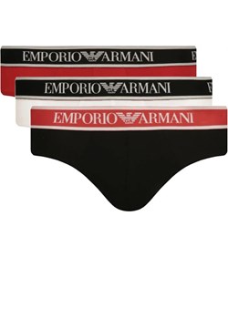 Emporio Armani Slipy 3-pack ze sklepu Gomez Fashion Store w kategorii Majtki męskie - zdjęcie 184346971