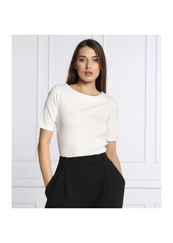 HUGO T-shirt Darvela | Slim Fit ze sklepu Gomez Fashion Store w kategorii Bluzki damskie - zdjęcie 184347104