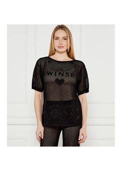 Twinset U&B T-shirt | Loose fit ze sklepu Gomez Fashion Store w kategorii Odzież plażowa - zdjęcie 184347120
