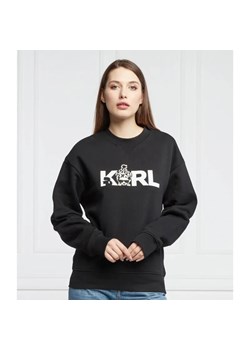Karl Lagerfeld Bluza Ikonik Animal Sweat | Regular Fit ze sklepu Gomez Fashion Store w kategorii Bluzy damskie - zdjęcie 184347220