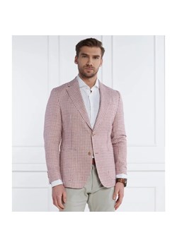 Windsor Marynarka 13 Giro | Shaped fit | z dodatkiem lnu ze sklepu Gomez Fashion Store w kategorii Marynarki męskie - zdjęcie 184347231