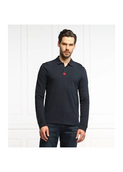 HUGO Polo Deresolo222 | Slim Fit | pique ze sklepu Gomez Fashion Store w kategorii T-shirty męskie - zdjęcie 184347252