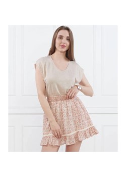 Pepe Jeans London Lniany t-shirt | Loose fit ze sklepu Gomez Fashion Store w kategorii Bluzki damskie - zdjęcie 184347263