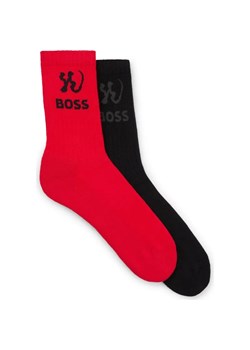 BOSS BLACK Skarpety 2-pack QS Rib LNY ze sklepu Gomez Fashion Store w kategorii Skarpetki męskie - zdjęcie 184347304