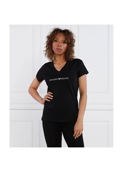 Emporio Armani T-shirt | Regular Fit ze sklepu Gomez Fashion Store w kategorii Bluzki damskie - zdjęcie 184347392