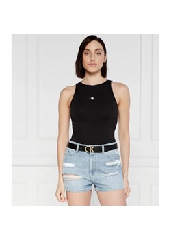Calvin Klein Jeans Top | Slim Fit ze sklepu Gomez Fashion Store w kategorii Bluzki damskie - zdjęcie 184347413