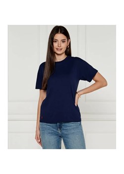 POLO RALPH LAUREN T-shirt | Regular Fit ze sklepu Gomez Fashion Store w kategorii Bluzki damskie - zdjęcie 184347454