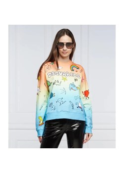 Dsquared2 Bluza Cartoon Cool | Regular Fit ze sklepu Gomez Fashion Store w kategorii Bluzy damskie - zdjęcie 184347544