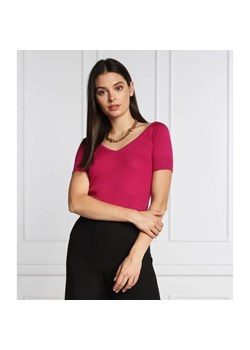 MAX&Co. T-shirt SILVER | Slim Fit ze sklepu Gomez Fashion Store w kategorii Bluzki damskie - zdjęcie 184347604