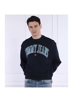 Tommy Jeans Bluza BOXY POP VARSITY CREW | Oversize fit ze sklepu Gomez Fashion Store w kategorii Bluzy męskie - zdjęcie 184347691