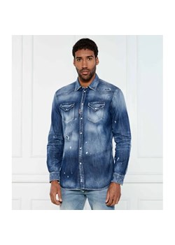 Dsquared2 Jeansowa koszula | Relaxed fit ze sklepu Gomez Fashion Store w kategorii Koszule męskie - zdjęcie 184347731