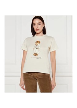 POLO RALPH LAUREN T-shirt | Regular Fit ze sklepu Gomez Fashion Store w kategorii Bluzki damskie - zdjęcie 184347740
