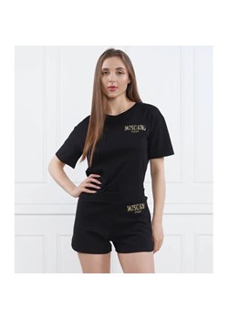 Moschino Swim T-shirt | Regular Fit ze sklepu Gomez Fashion Store w kategorii Bluzki damskie - zdjęcie 184347841