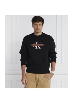 Calvin Klein Jeans Bluza MONOLOGO STENCIL | Regular Fit ze sklepu Gomez Fashion Store w kategorii Bluzy męskie - zdjęcie 184347931