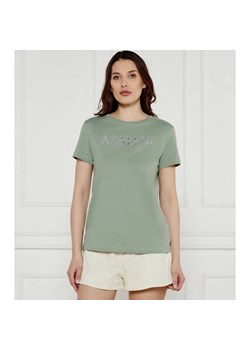 Armani Exchange T-shirt | Regular Fit ze sklepu Gomez Fashion Store w kategorii Bluzki damskie - zdjęcie 184348103